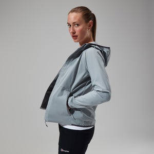 Women's Urban Arrina Full Zip Hooded Jacket - Grey