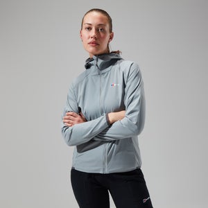 Women's Urban Arrina Full Zip Hooded Jacket - Grey