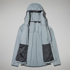 Women's Urban Arrina Full Zip Hooded Jacket - Grey