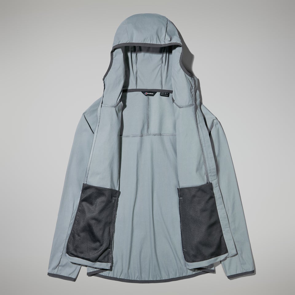 Women's Urban Arrina Full Zip Hooded Jacket - Grey