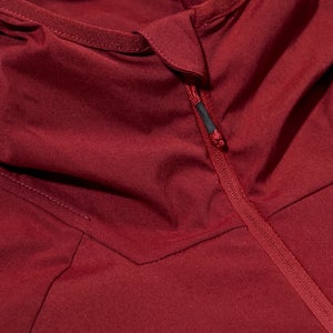 Women's Urban Arrina Full Zip Hooded Jacket - Dark Red