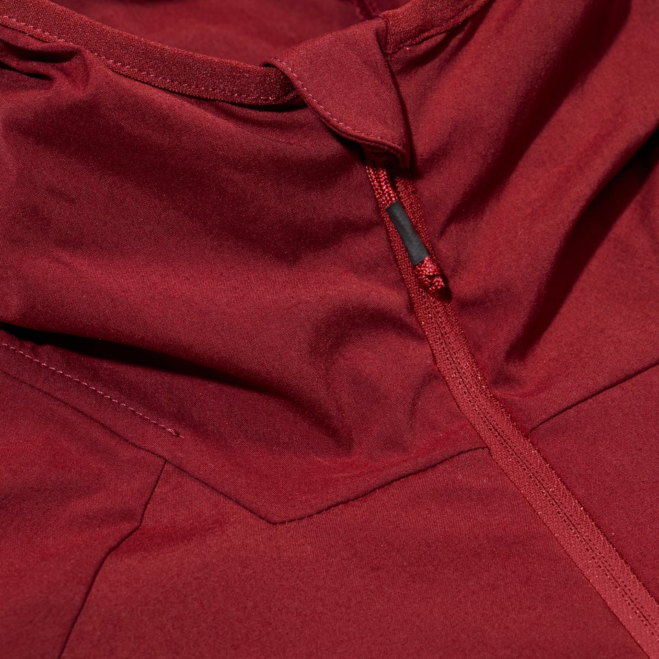 Women's Urban Arrina Full Zip Hooded Jacket - Dark Red