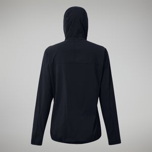 Women's Urban Arrina Full Zip Hooded Jacket - Black