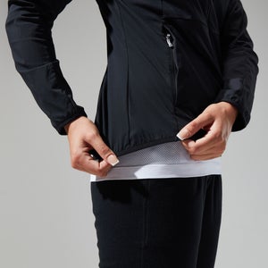 Women's Urban Arrina Full Zip Hooded Jacket - Black