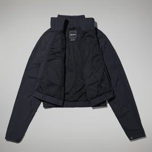 Women's Urban Cropped Co-ord Wind Jacket - Black