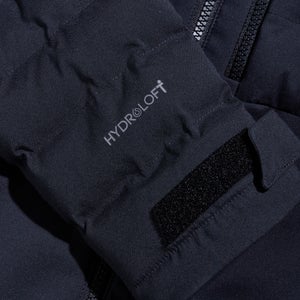 Men's Theran Hybrid Hooded Jacket - Black