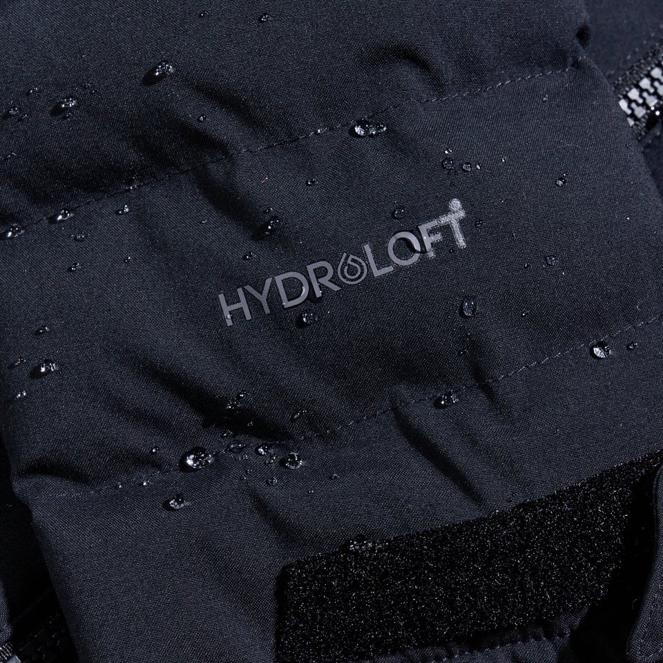 Men's Theran Hybrid Hooded Jacket - Black