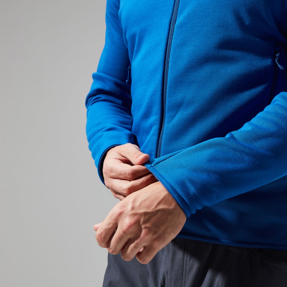 Heuberg Hoodie für Herren - Blau/Dunkelblau