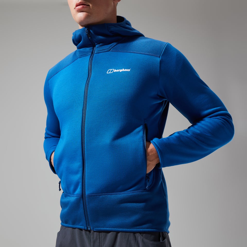 Heuberg Hoodie für Herren - Blau/Dunkelblau