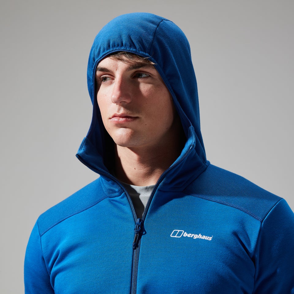 Heuberg Hoodie für Herren - Blau/Dunkelblau