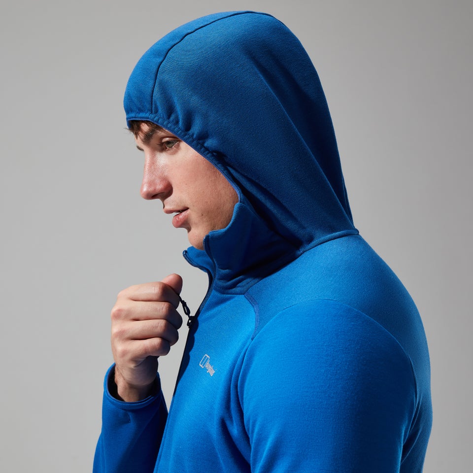 Heuberg Hoodie für Herren - Blau/Dunkelblau