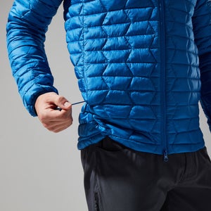 Cuillin Isolierender Hoodie für Herren - Blau/Dunkelblau