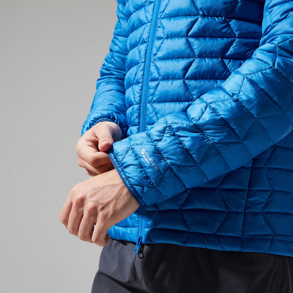 Cuillin Isolierender Hoodie für Herren - Blau/Dunkelblau