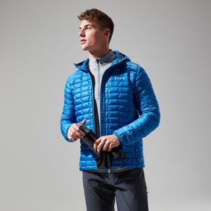 Cuillin Isolierender Hoodie für Herren - Blau/Dunkelblau