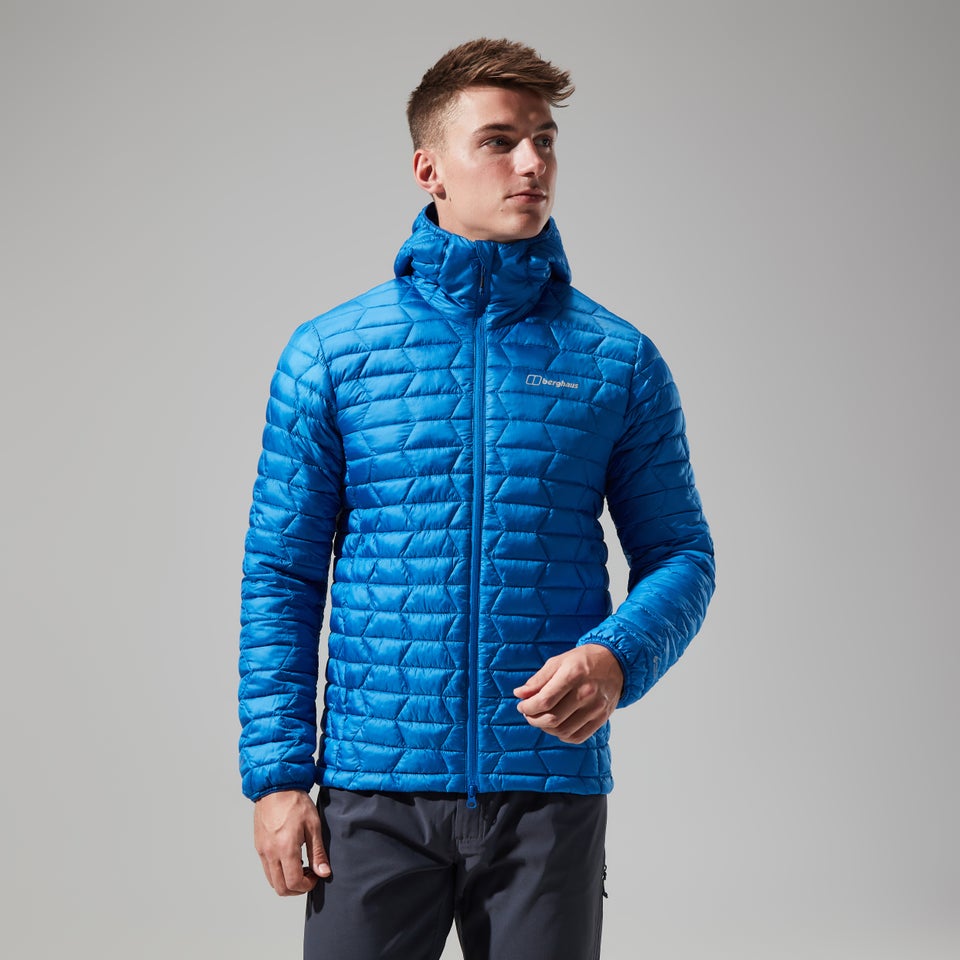 Cuillin Isolierender Hoodie für Herren - Blau/Dunkelblau