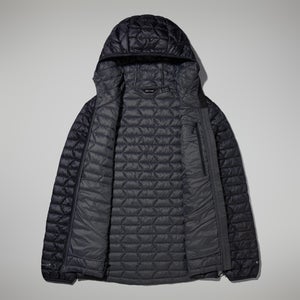 Men's Cuillin Insulated Hoody - Black/Grey