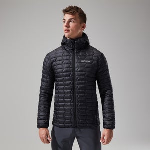 Men's Cuillin Insulated Hoody - Black/Grey