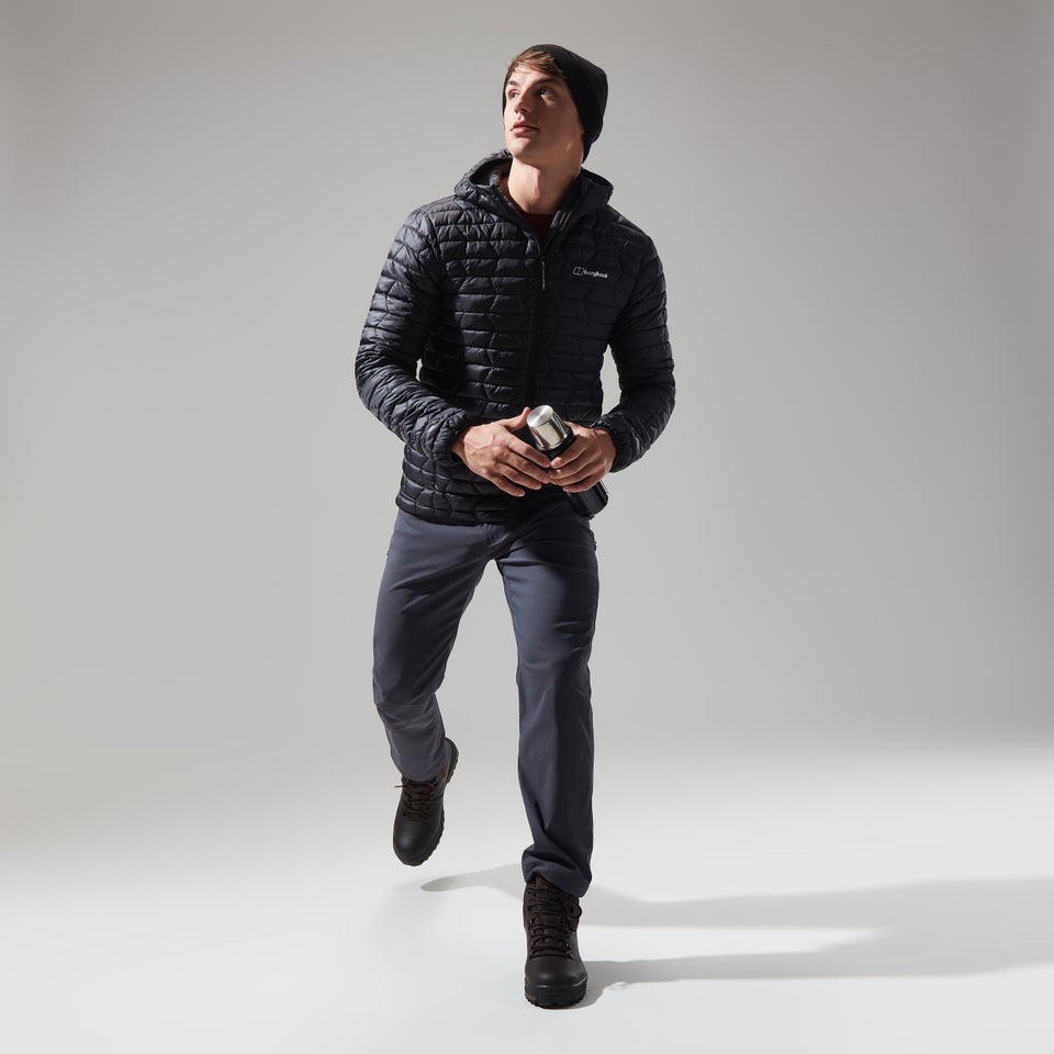 Men's Cuillin Insulated Hoody - Black/Grey