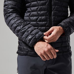 Men's Cuillin Insulated Hoody - Black/Grey