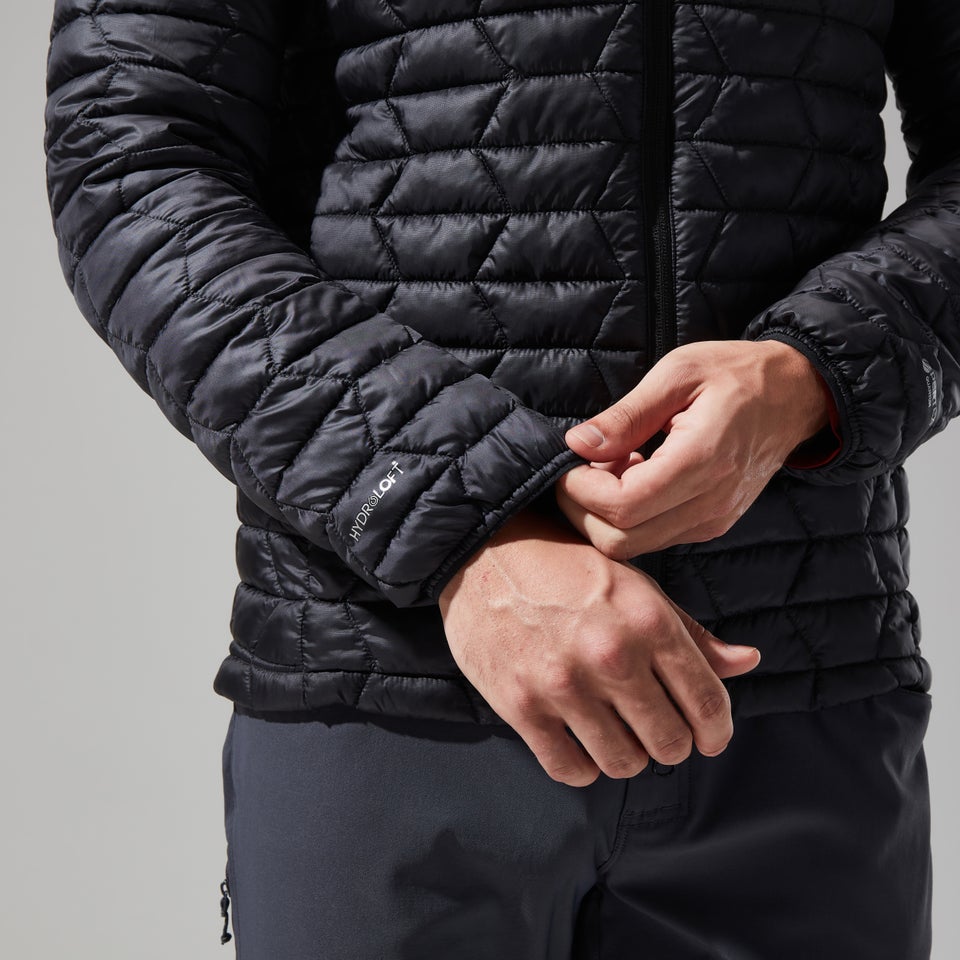 Men's Cuillin Insulated Hoody - Black/Grey