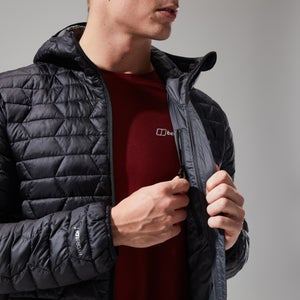 Men's Cuillin Insulated Hoody - Black/Grey