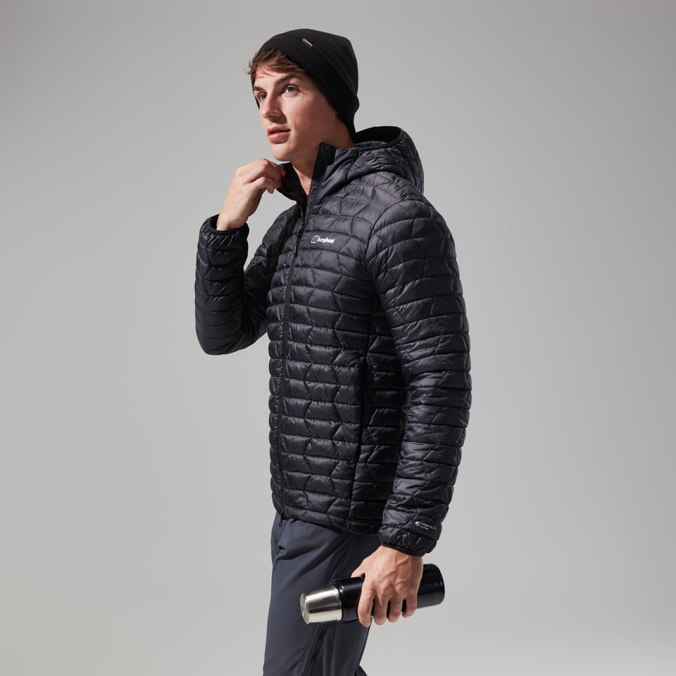 Men's Cuillin Insulated Hoody - Black/Grey