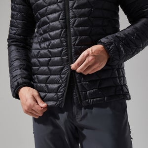 Men's Cuillin Insulated Hoody - Black/Grey