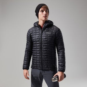 Men's Cuillin Insulated Hoody - Black/Grey