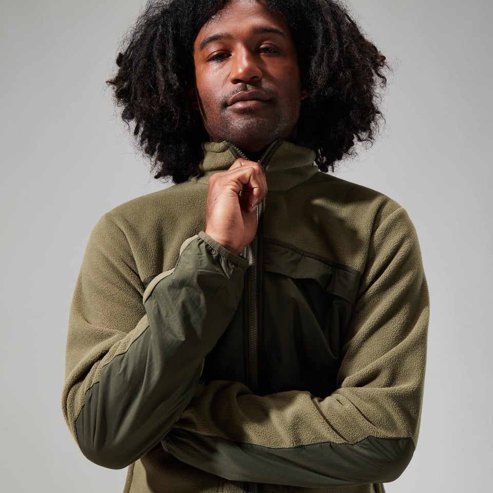 Men's Tannen Fleece Jacket - Dark Green