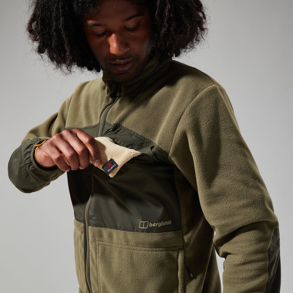 Men's Tannen Fleece Jacket - Dark Green