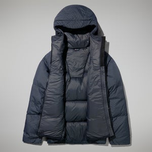 Men's Sabber Down Hooded Jacket - Black