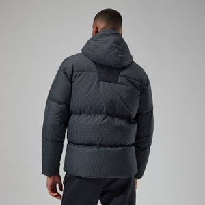 Men's Sabber Down Hooded Jacket - Black