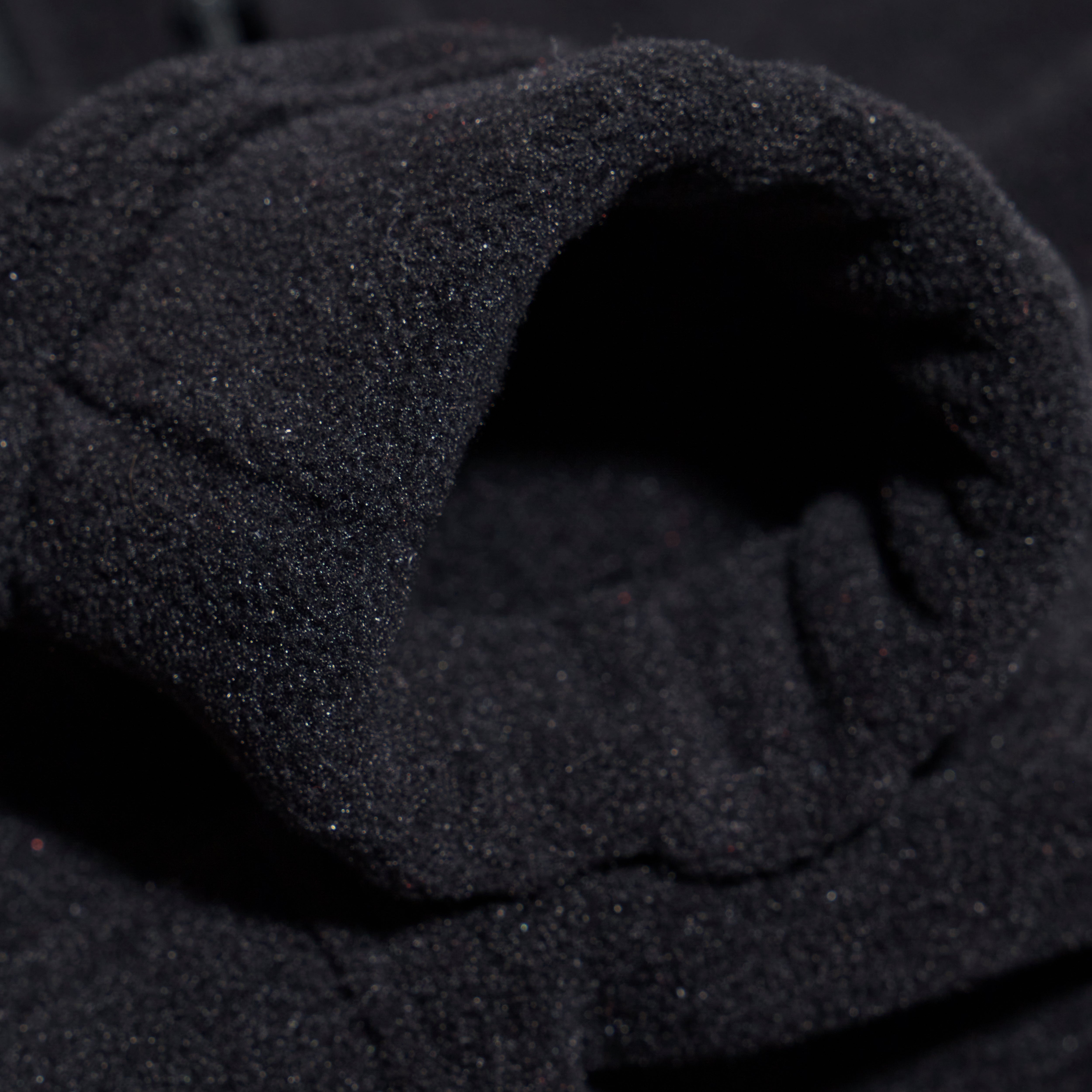 Women's Urban Cropped Co-ord Fleece Jacket - Black
