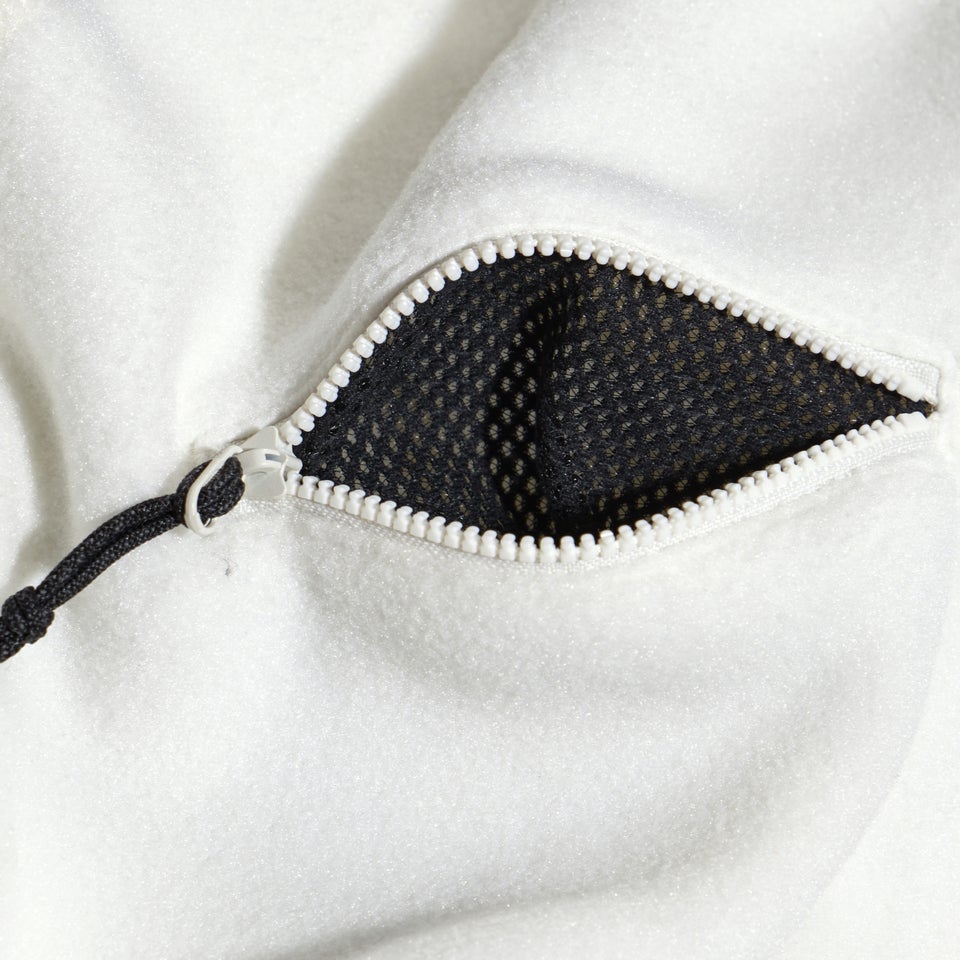 Women's Urban Cropped Co-ord Fleece Jacket - Natural