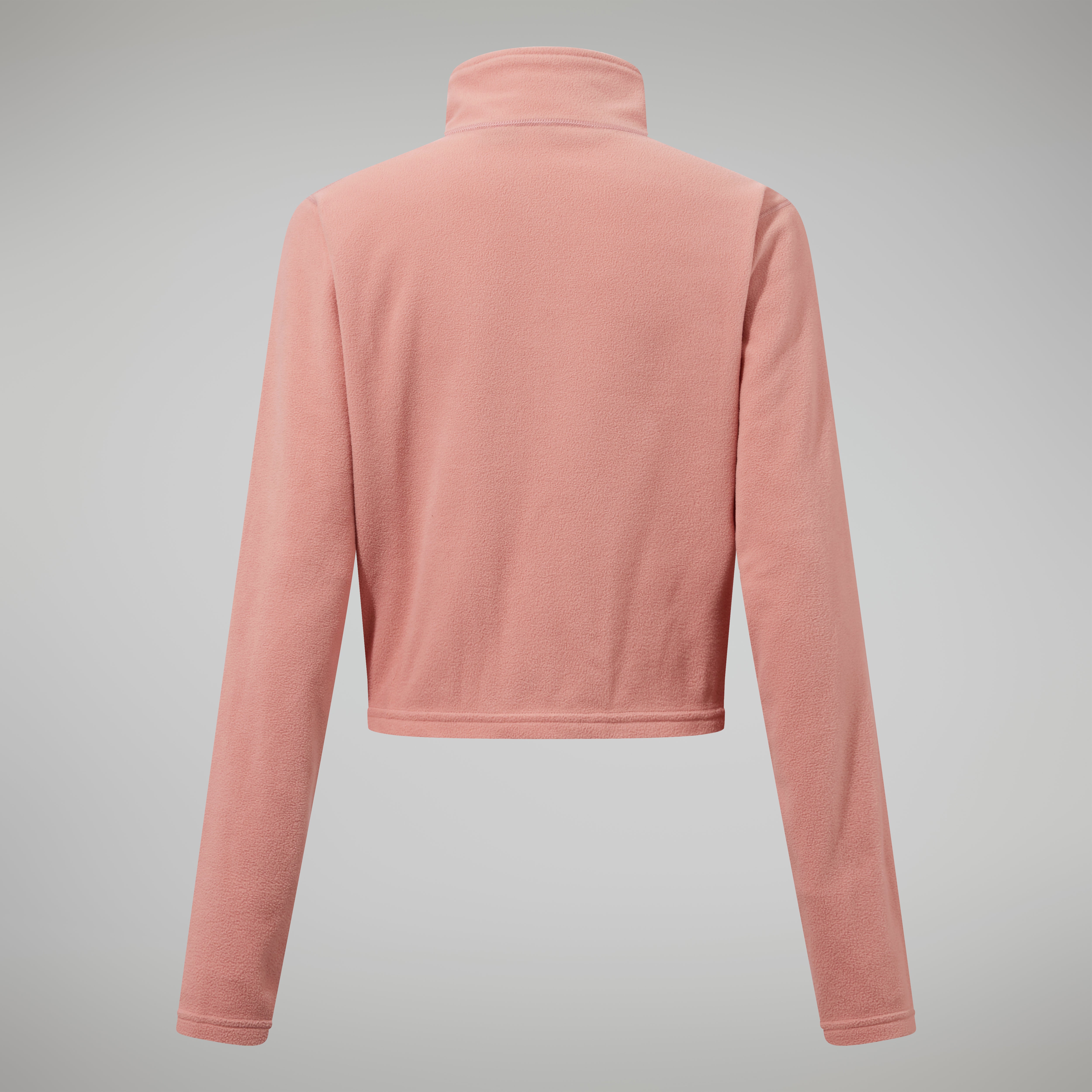 Women's Urban Prism Crop Half Zip - Pink