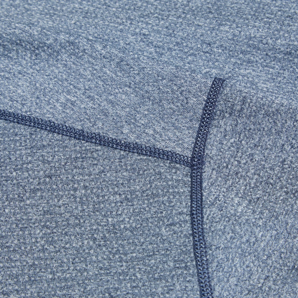 Men's Explorer Tech Tee Short Sleeve Crew - Dark Blue/White
