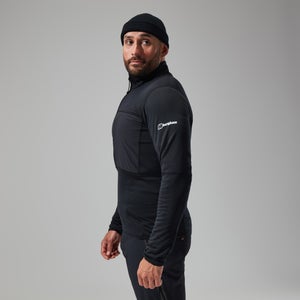 Men's MTN Arete LB Half Zip - Black