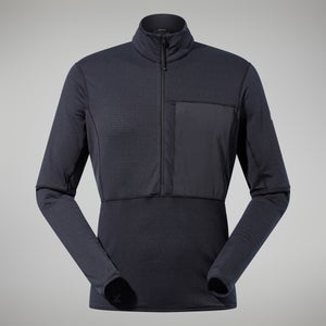 Men's MTN Arete LB Half Zip - Black