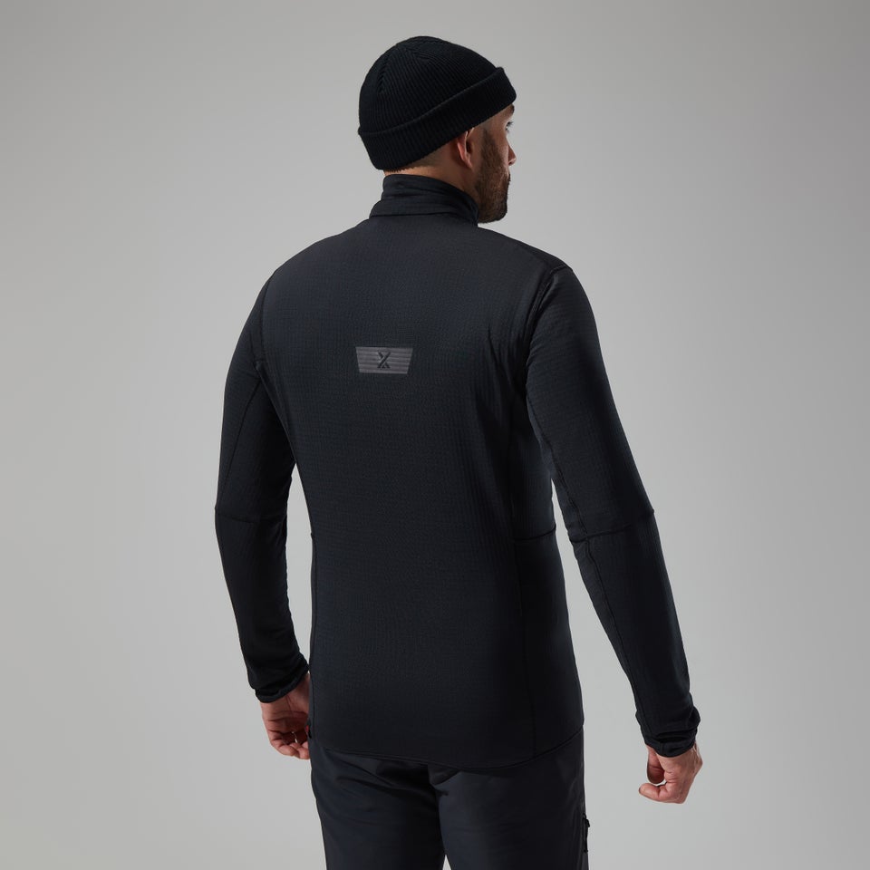 Men's MTN Arete LB Half Zip - Black