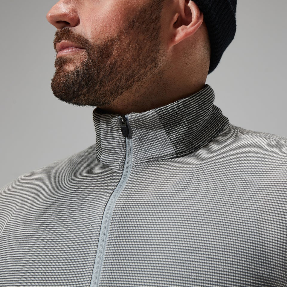 Men's MTN Guide Long Sleeve Half Zip - Grey/Black