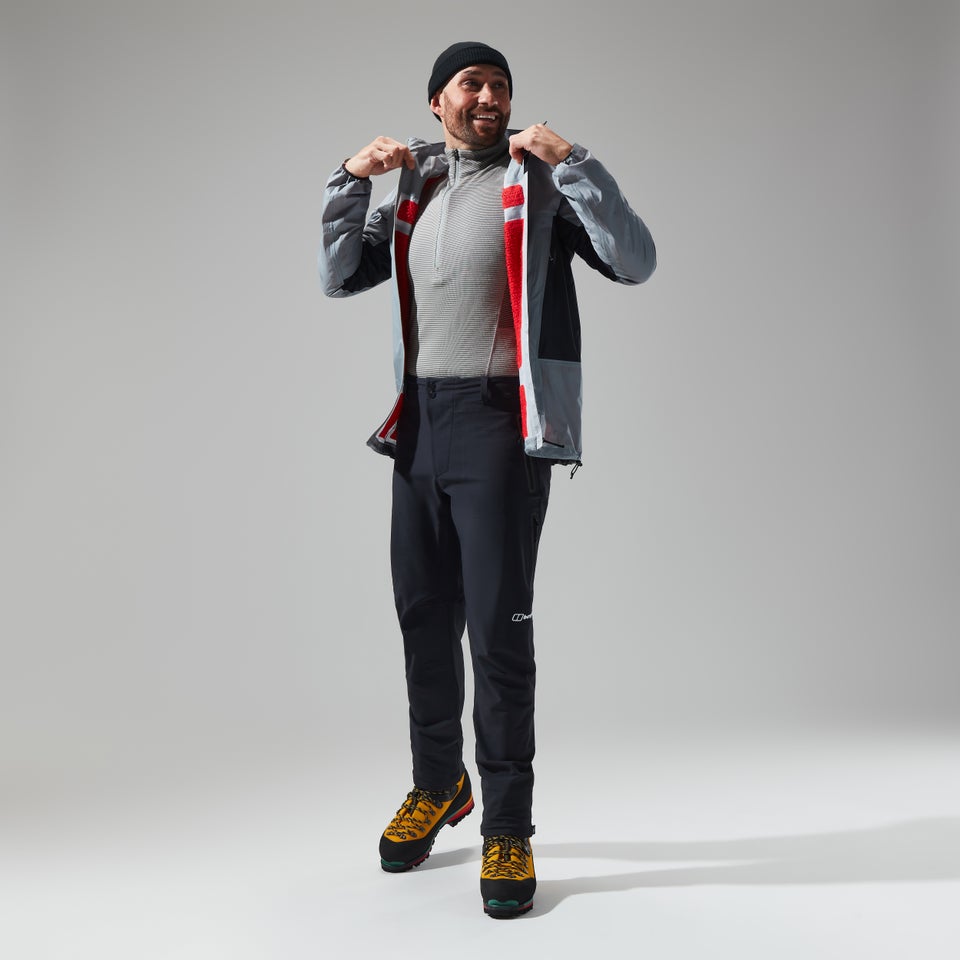 Men's MTN Guide Long Sleeve Half Zip - Grey/Black