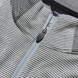 MTN Guide Long Sleeve Half Zip Fleece für Herren - Grau/Schwarz