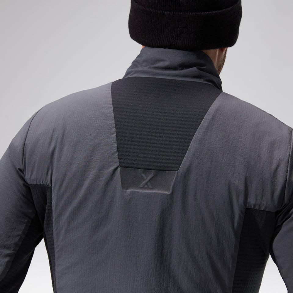 MTN Guide MW Hybrid Jacken für Herren - Grau/Schwarz