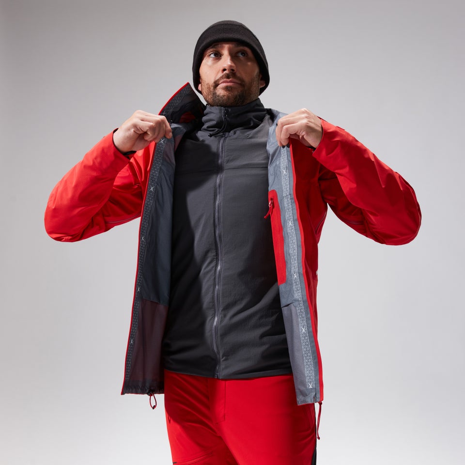 MTN Guide MW Hybrid Jacken für Herren - Grau/Schwarz