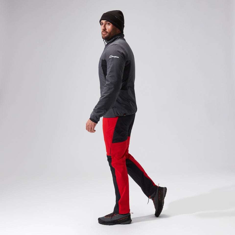 MTN Guide MW Hybrid Jacken für Herren - Grau/Schwarz