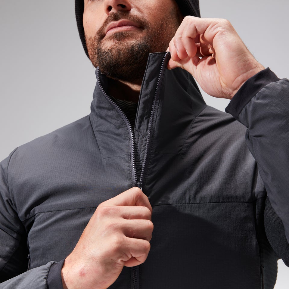 MTN Guide MW Hybrid Jacken für Herren - Grau/Schwarz