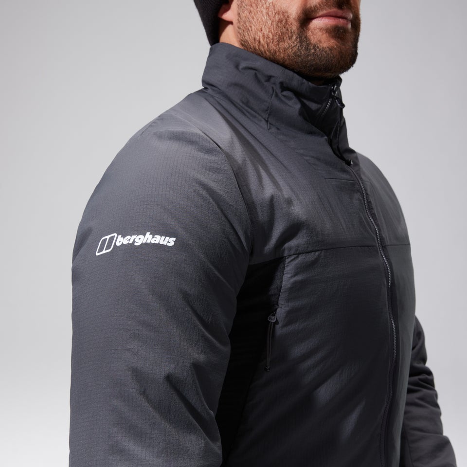 MTN Guide MW Hybrid Jacken für Herren - Grau/Schwarz