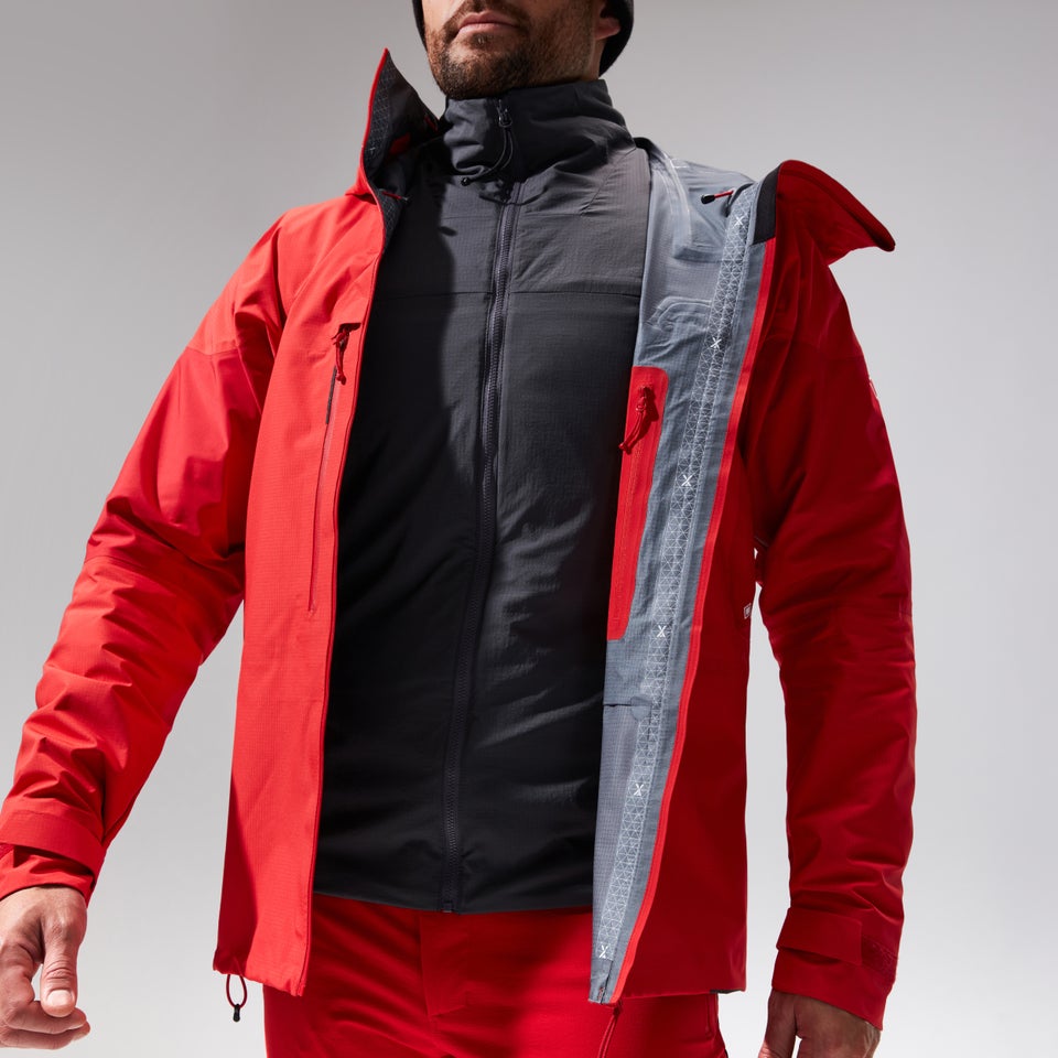 MTN Guide MW Hybrid Jacken für Herren - Grau/Schwarz