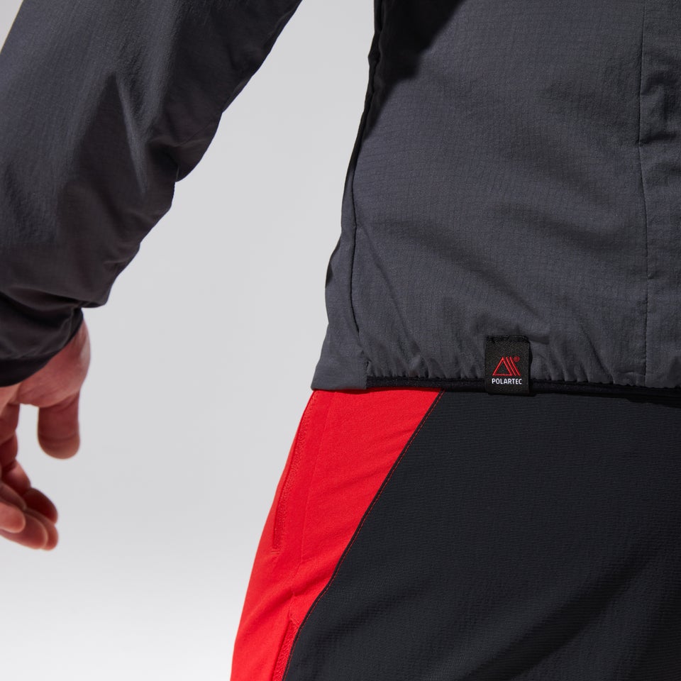 MTN Guide MW Hybrid Jacken für Herren - Grau/Schwarz