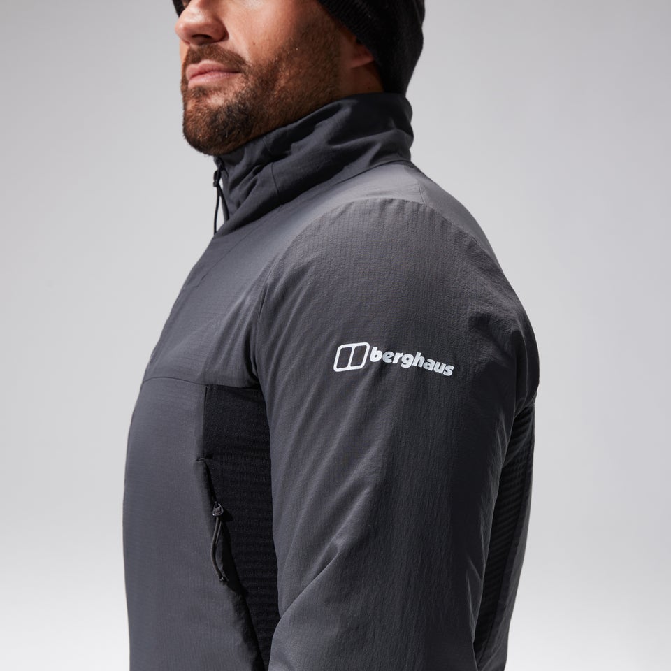 MTN Guide MW Hybrid Jacken für Herren - Grau/Schwarz